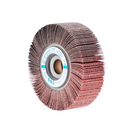 Pferd 6" x 2" Unmounted Flap Wheel - 1" A.H. - Aluminum Oxide - 40 Grit 45620